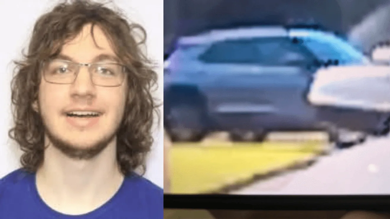 Police are searching for Parker Thompson after Ring camera footage showed him leaving a Niceville driveway and entering an SU