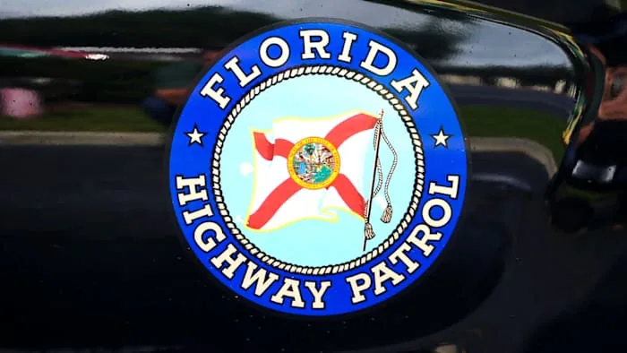 Florida Highway Patrol response to a wrong-way crash scene on I-75 near State Road 26