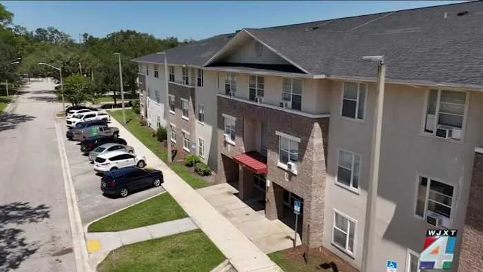 A Jacksonville senior housing building where the housing authority has made recent upgrades