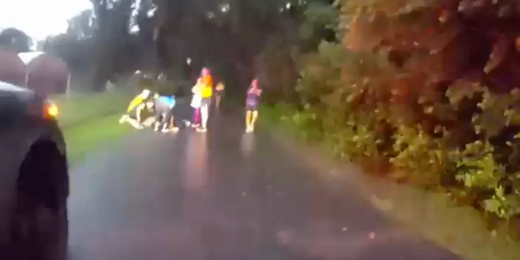 Winter Garden police officer helps injured couple after lightning strike during a walk